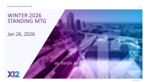 Winter 2026 General Session Slides